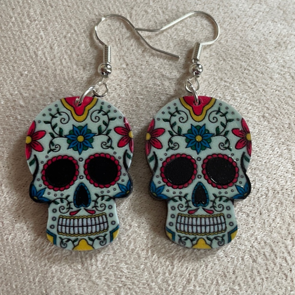 Sugar Skull Earrings